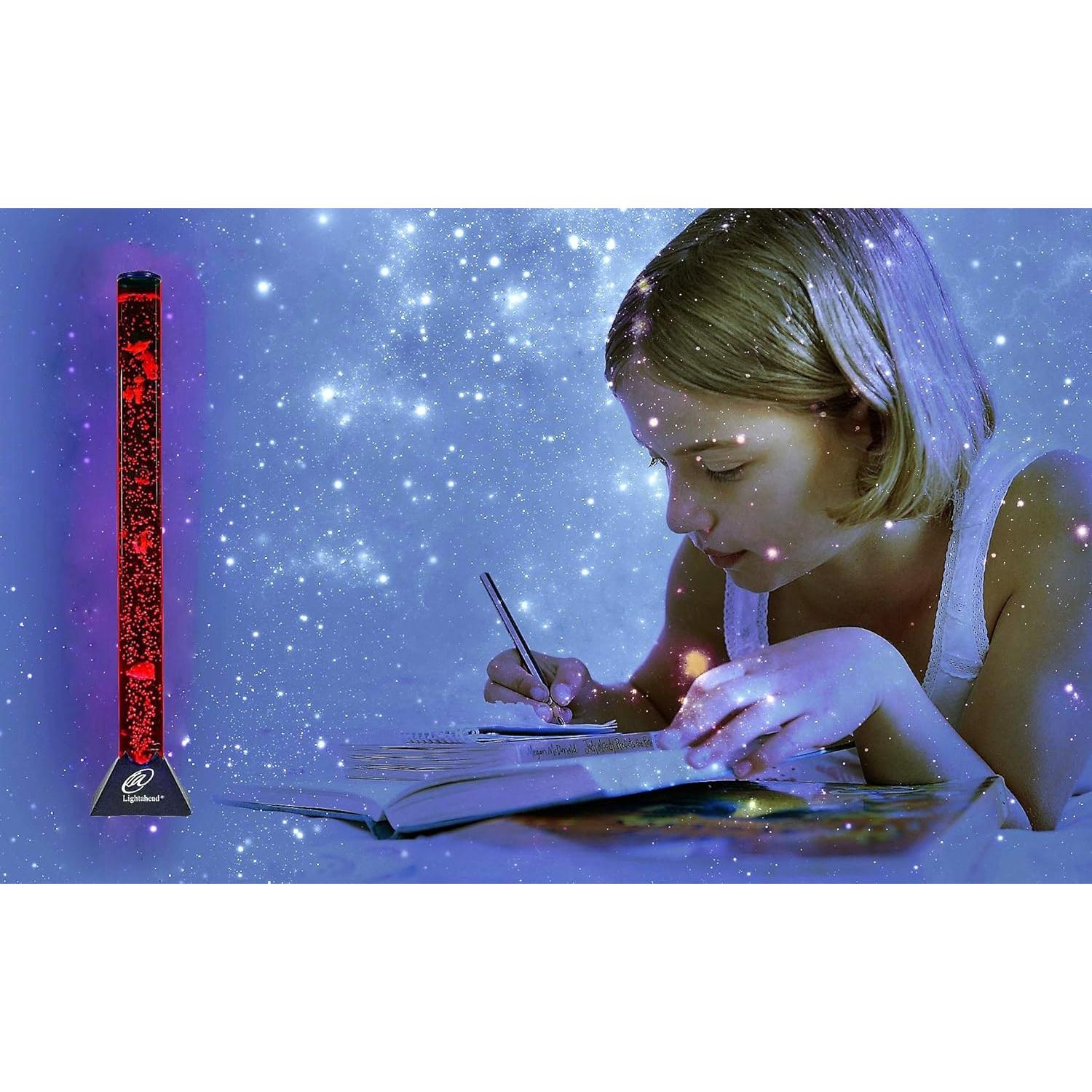 Lámpara Acuática Sensorial Lightahead 4FT con 10 Peces Flotantes