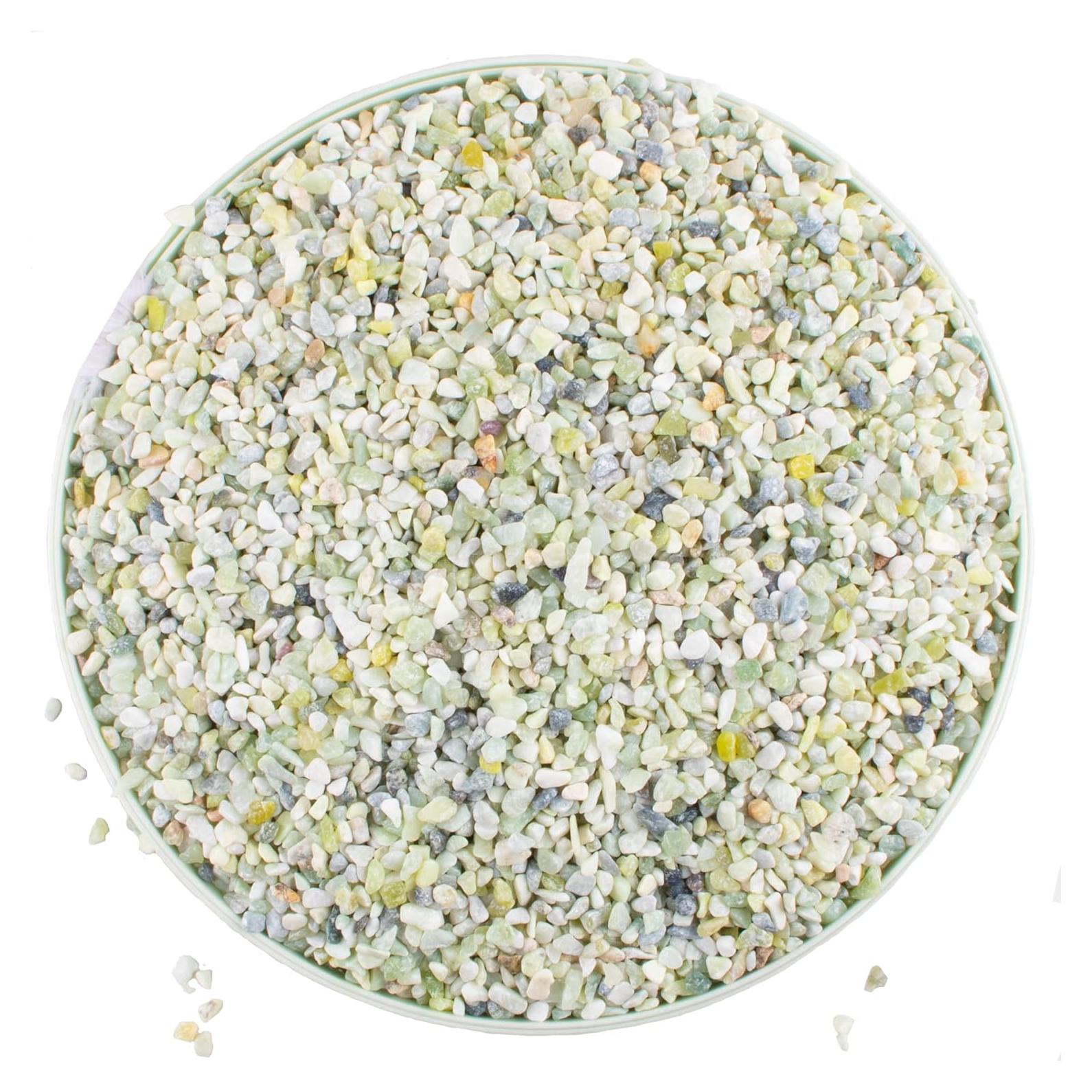 Arena Decorativa Jade 3,18 kg para Suculentas y Cactus