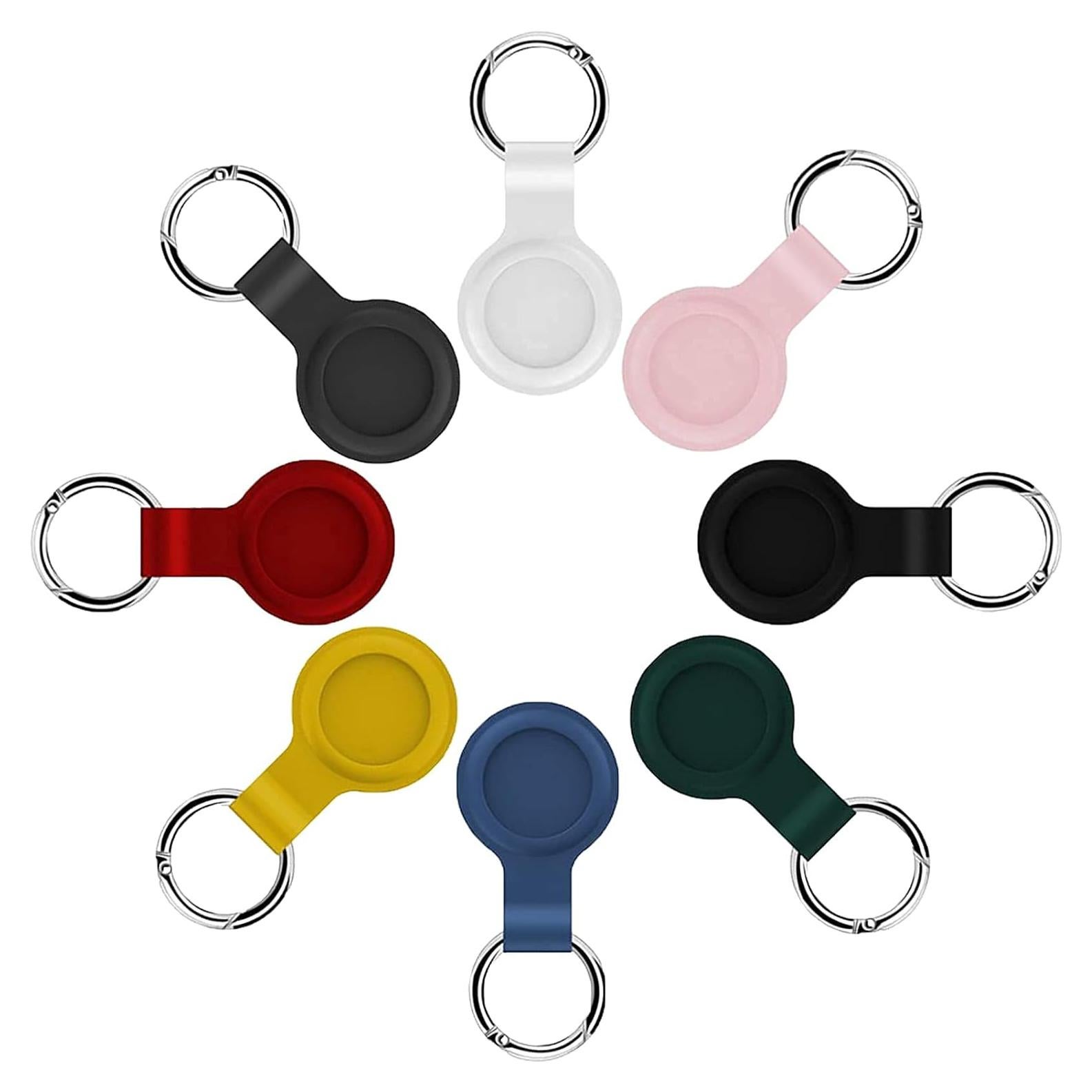 Funda Protectora de Silicona Ultra-Verde para AirTags Apple