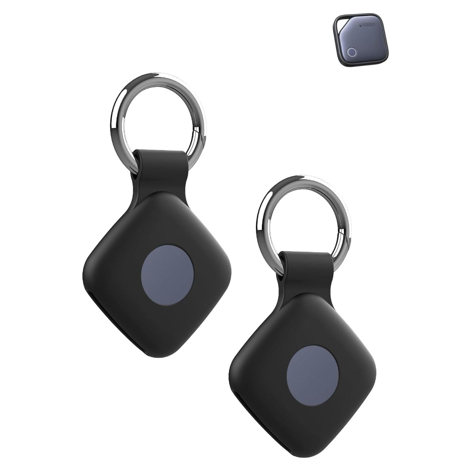 Funda protectora UGREEN Tracker - Silicona negra, 2 paquetes