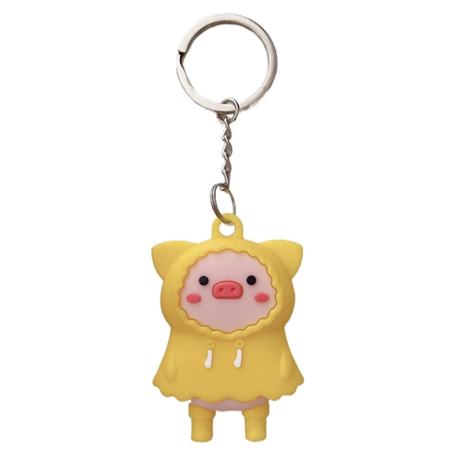 Funda de Silicona Cerdito Impermeable Rertnocnf para AirTag