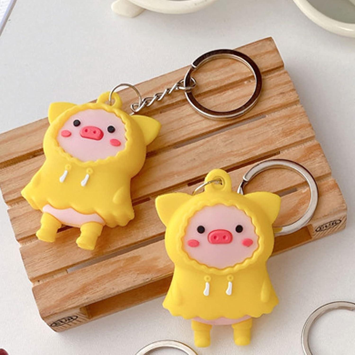 Funda de Silicona Cerdito Impermeable Rertnocnf para AirTag