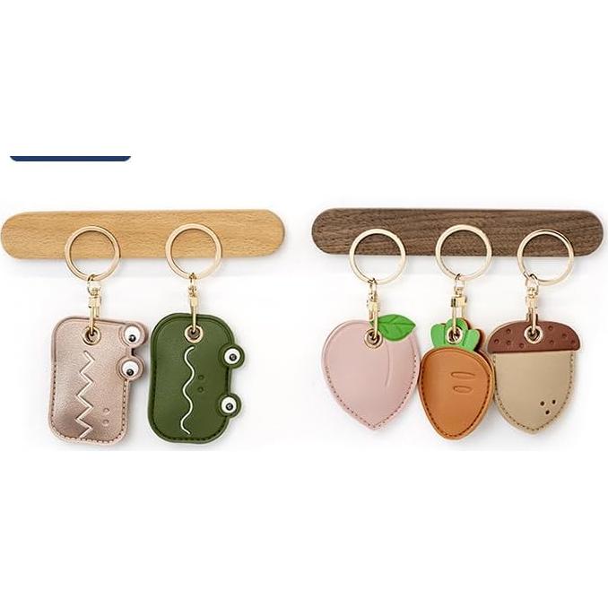 Soporte de cuero antipérdida Casfor para AirTag 2021