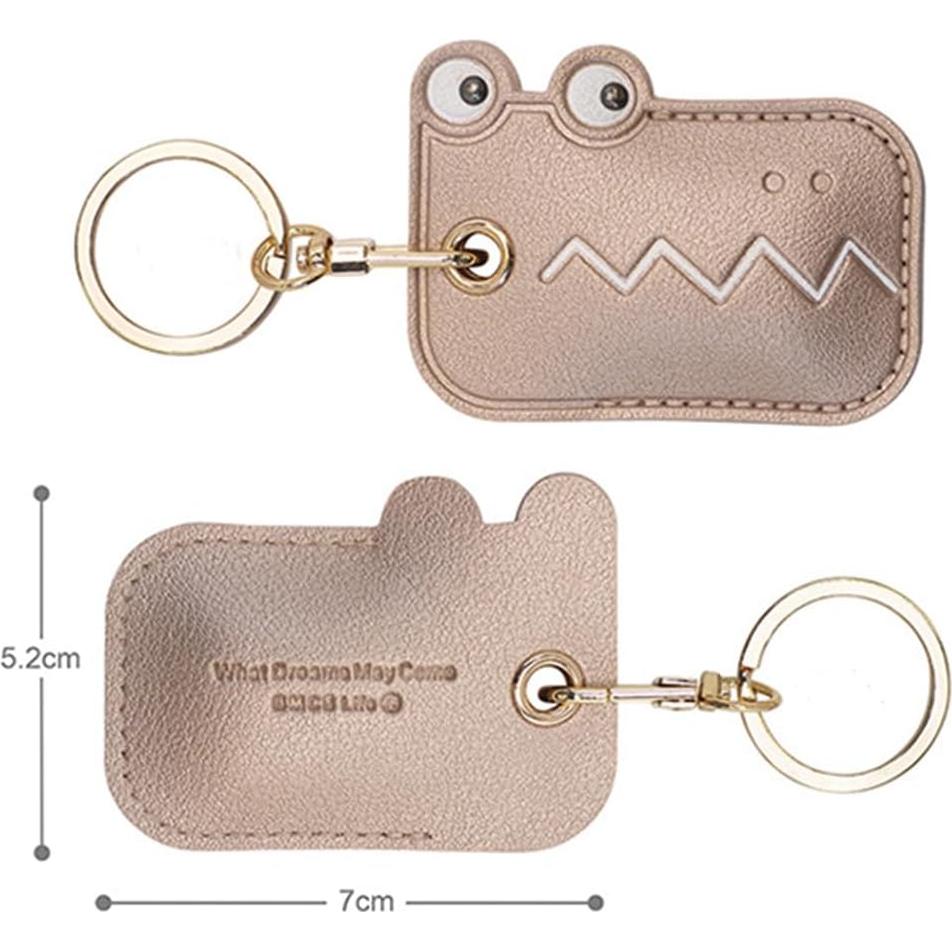 Soporte de cuero antipérdida Casfor para AirTag 2021