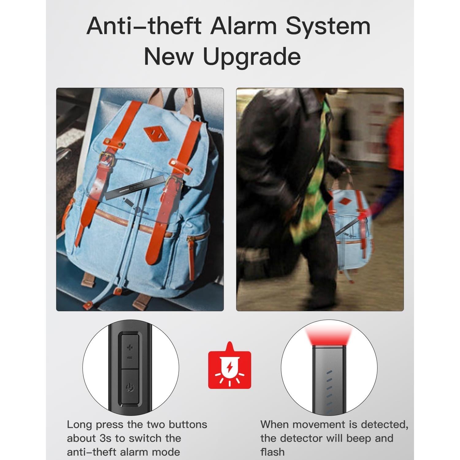 Detector de Cámaras Ocultas POLESNOW P18 Anti Espía 6 Modos