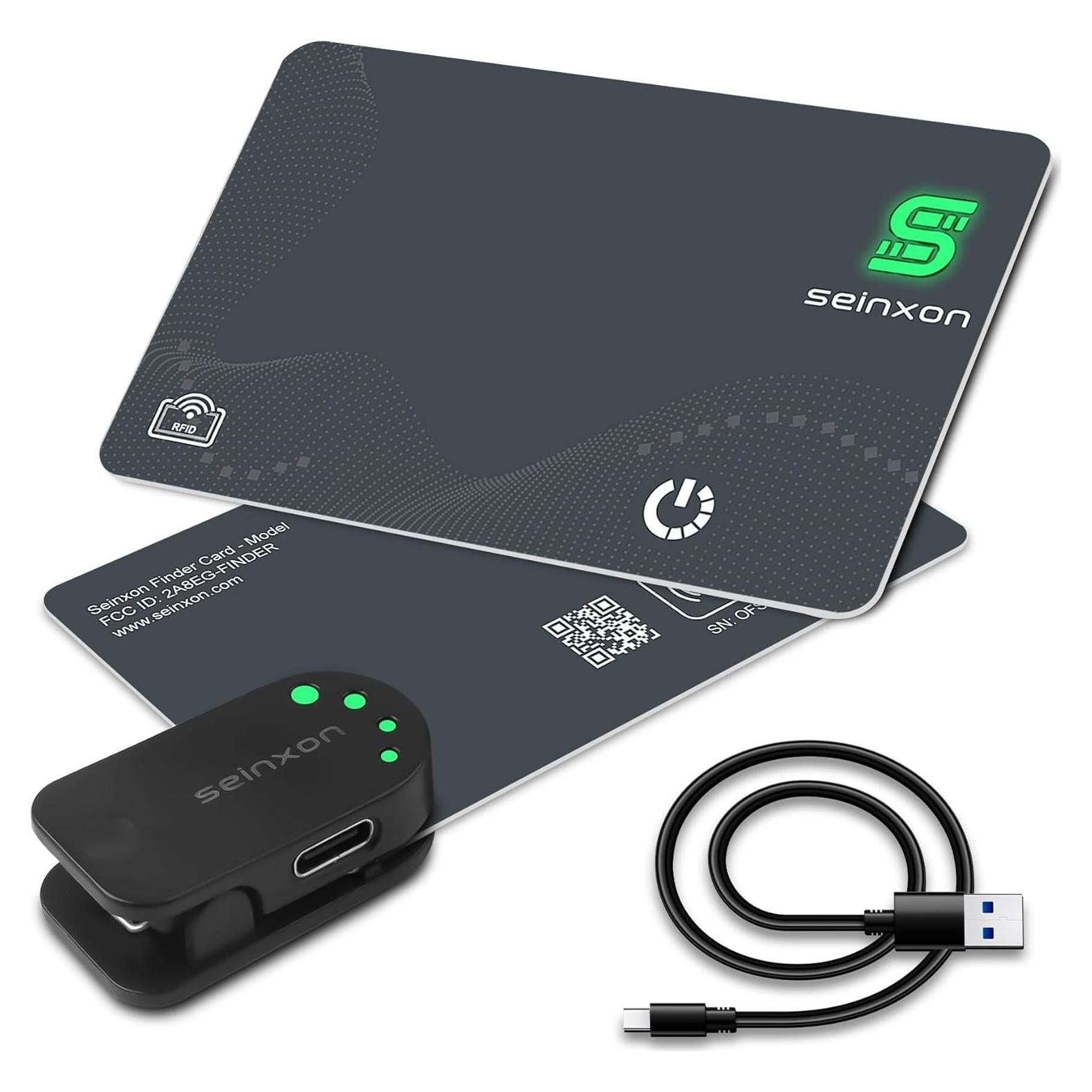 Rastreador Bluetooth SEINXON Ultra Slim IP68 con RFID