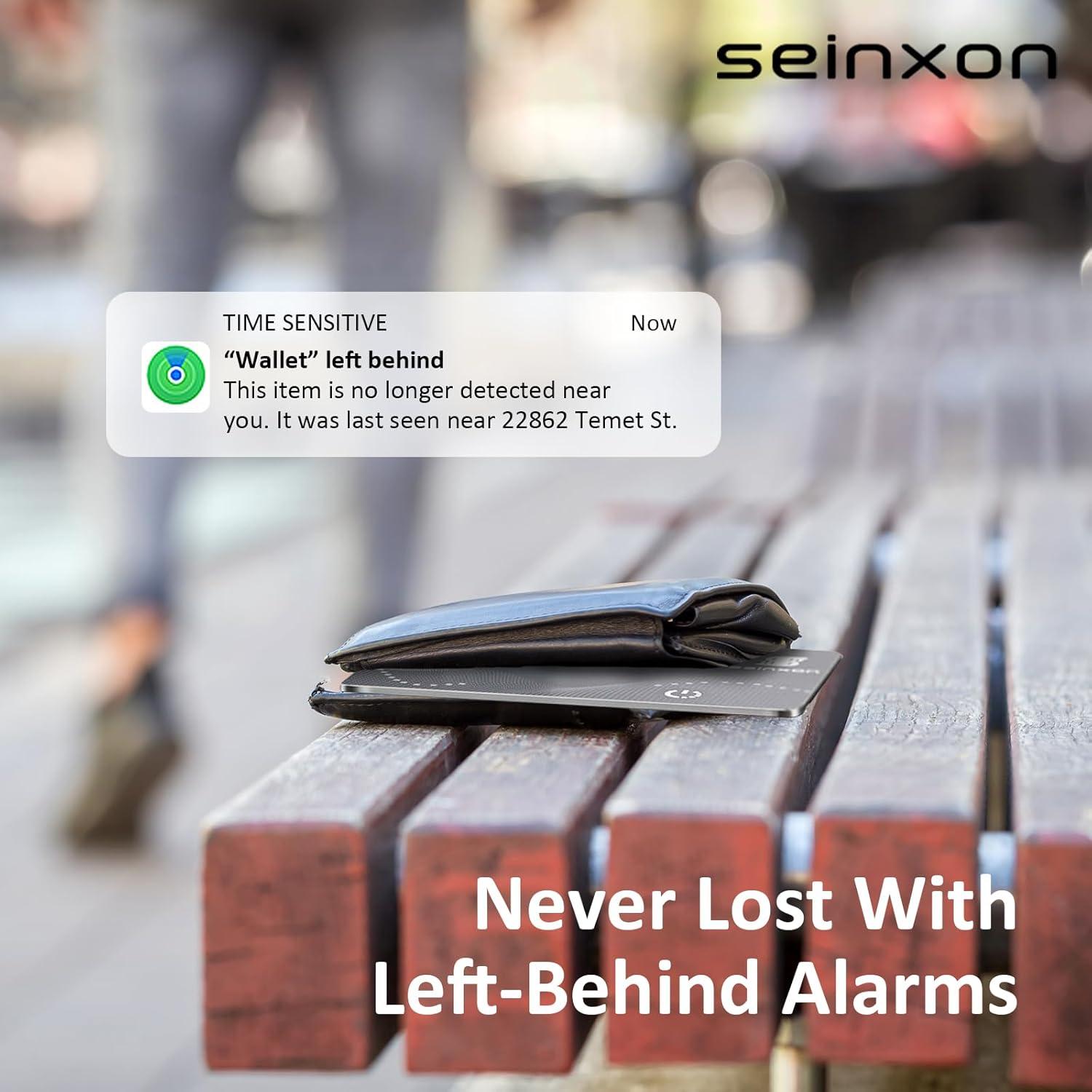 Rastreador Bluetooth SEINXON Ultra Slim IP68 con RFID