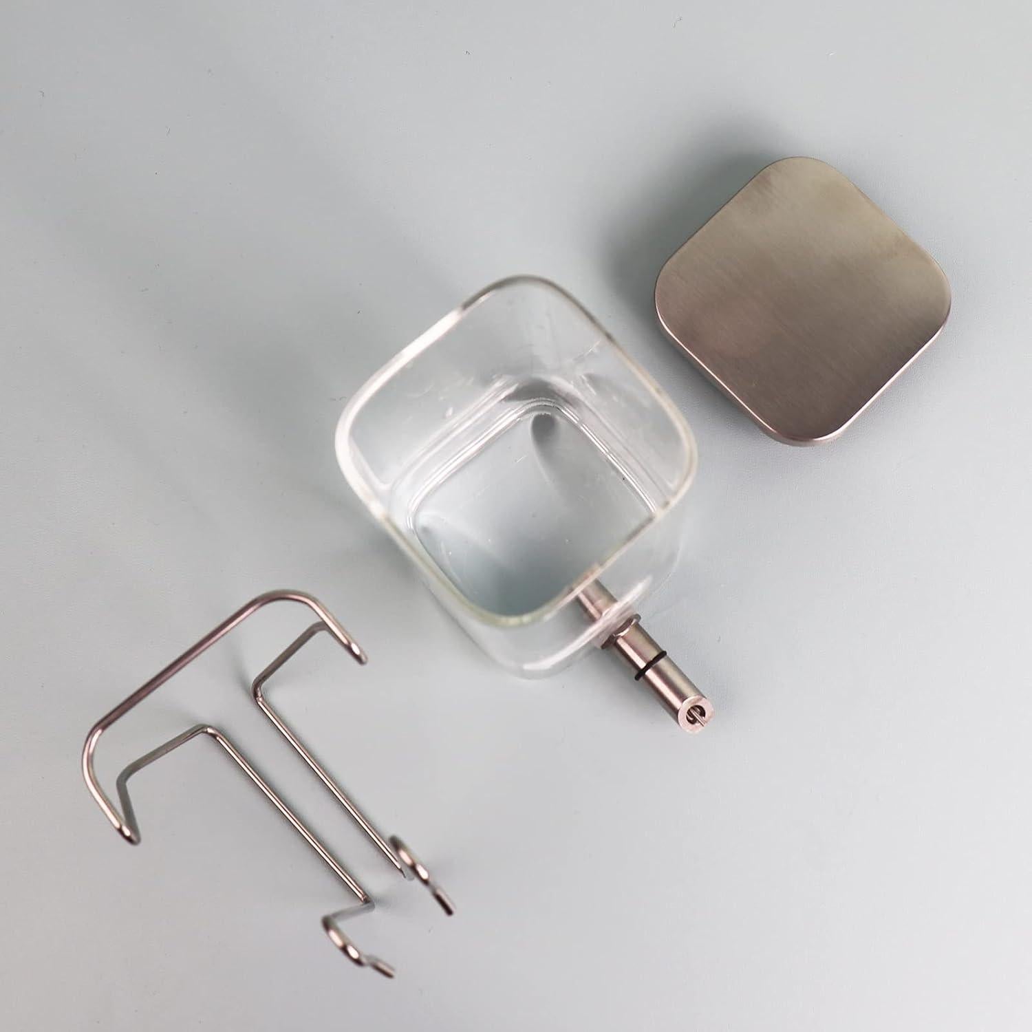 Bebedero de Vidrio para Hámster HardcorePet 300ml Sin Goteo