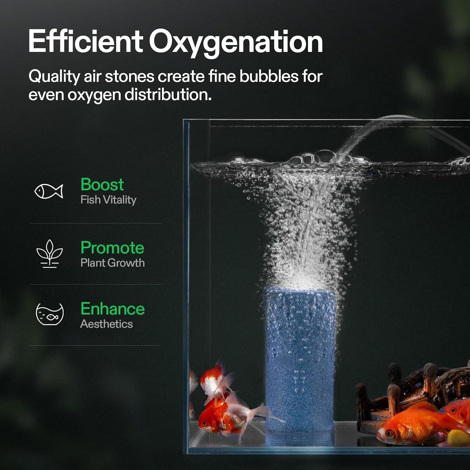 Kit de Bomba de Aire VIVOSUN 40W 70 L/min para Acuario