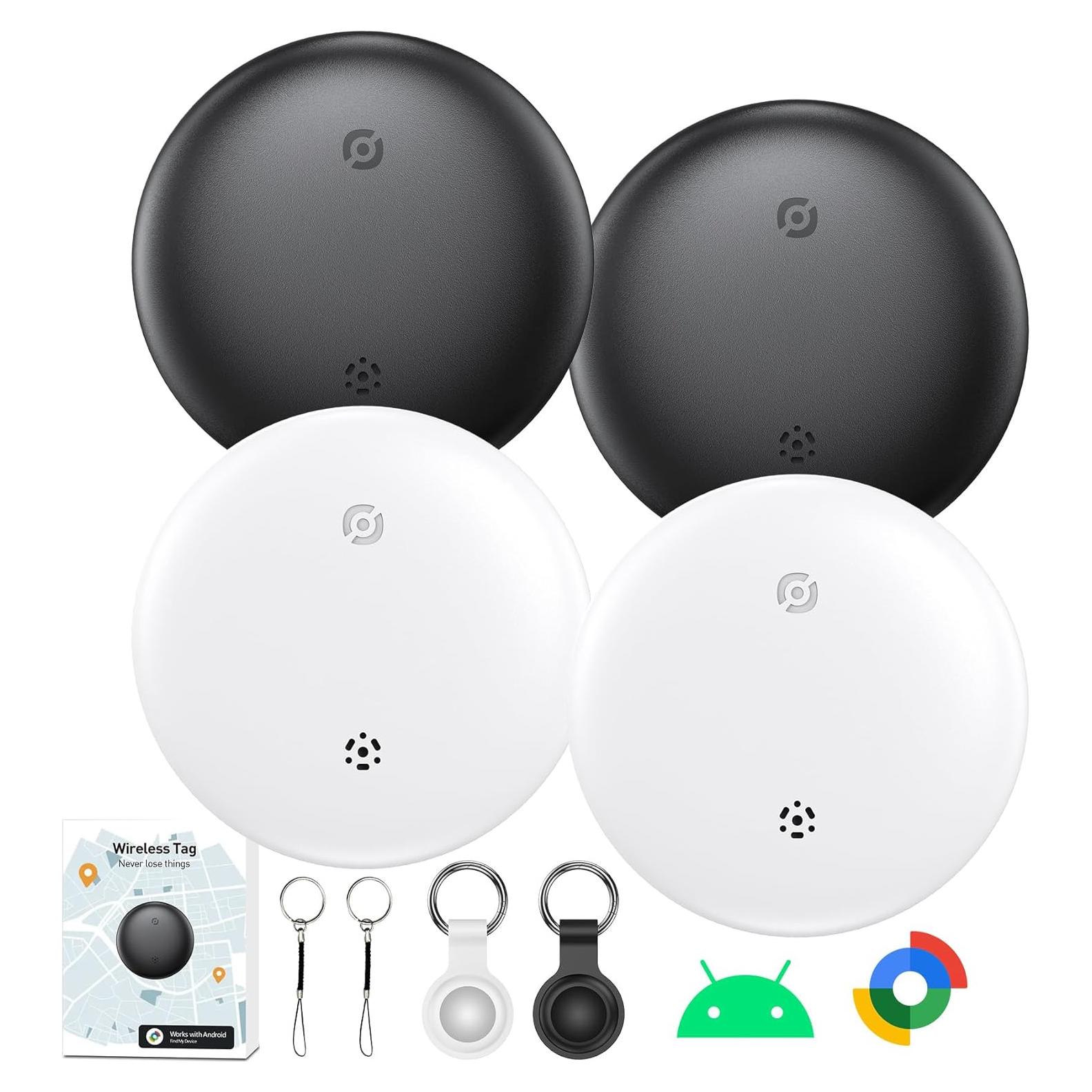 Etiquetas de Rastreo Bluetooth para Android - Paquete de 4