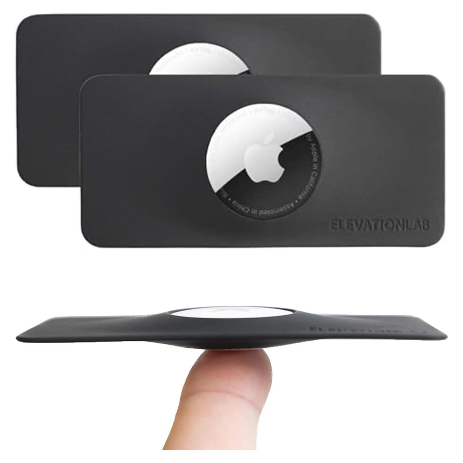 Soporte de Cartera Elevation Lab AirTag Ultra Delgado 2 Unidades