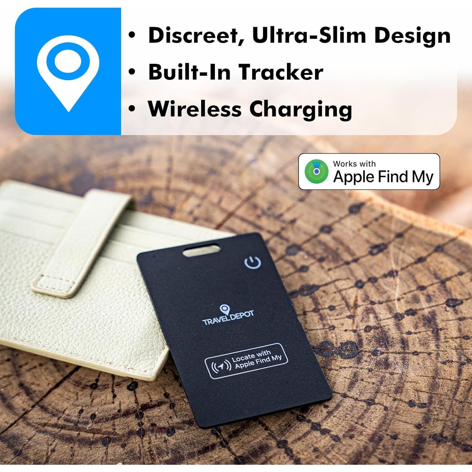Tarjeta Rastreadora Inalámbrica E-filiate, Compatible con Apple Find My