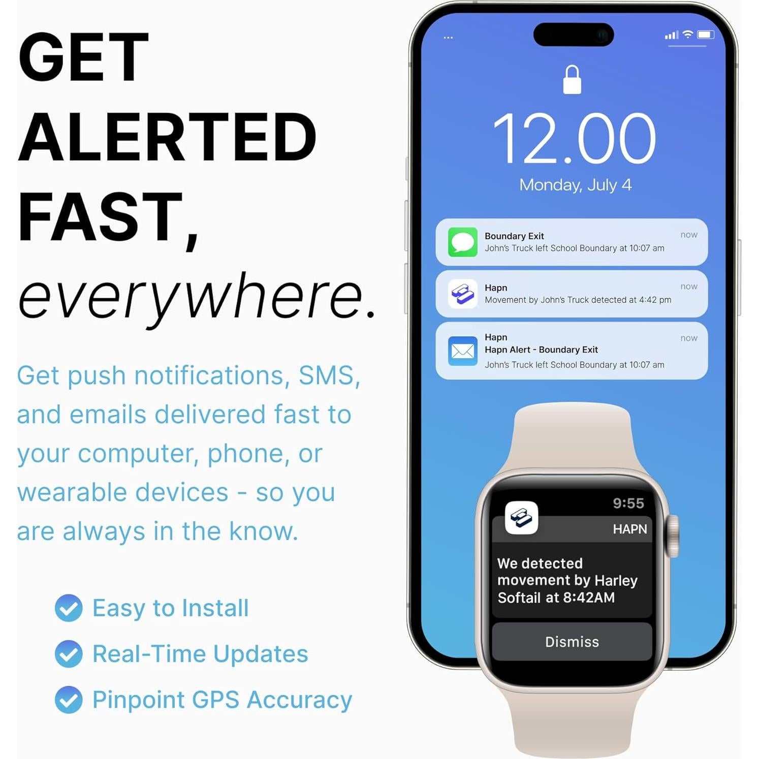 Rastreador GPS Spytec con Batería de 12 Meses y Resistencia IP67