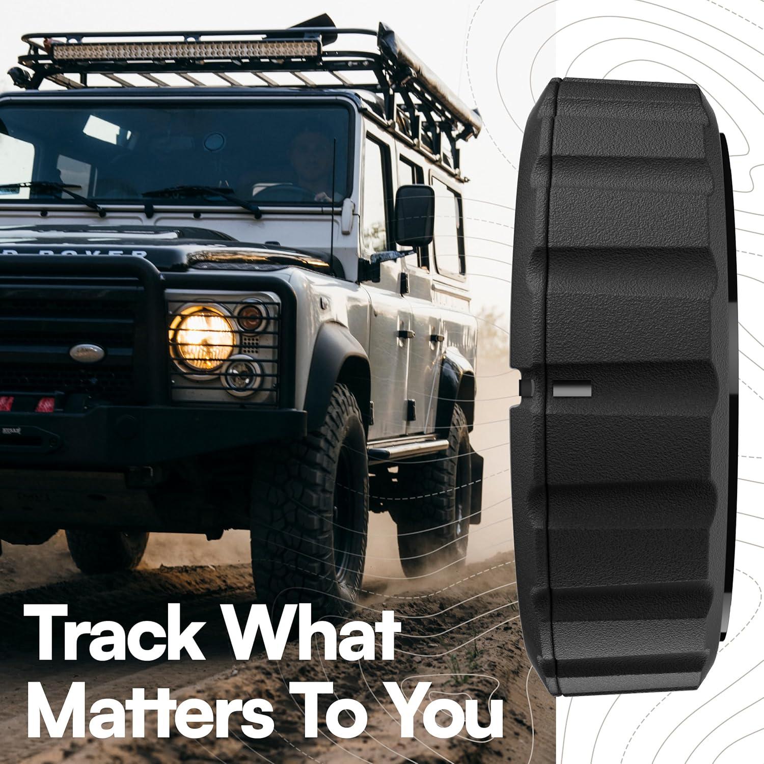 Soporte Adherente KeyBudz Covert para AirTag Negro 1 Paquete