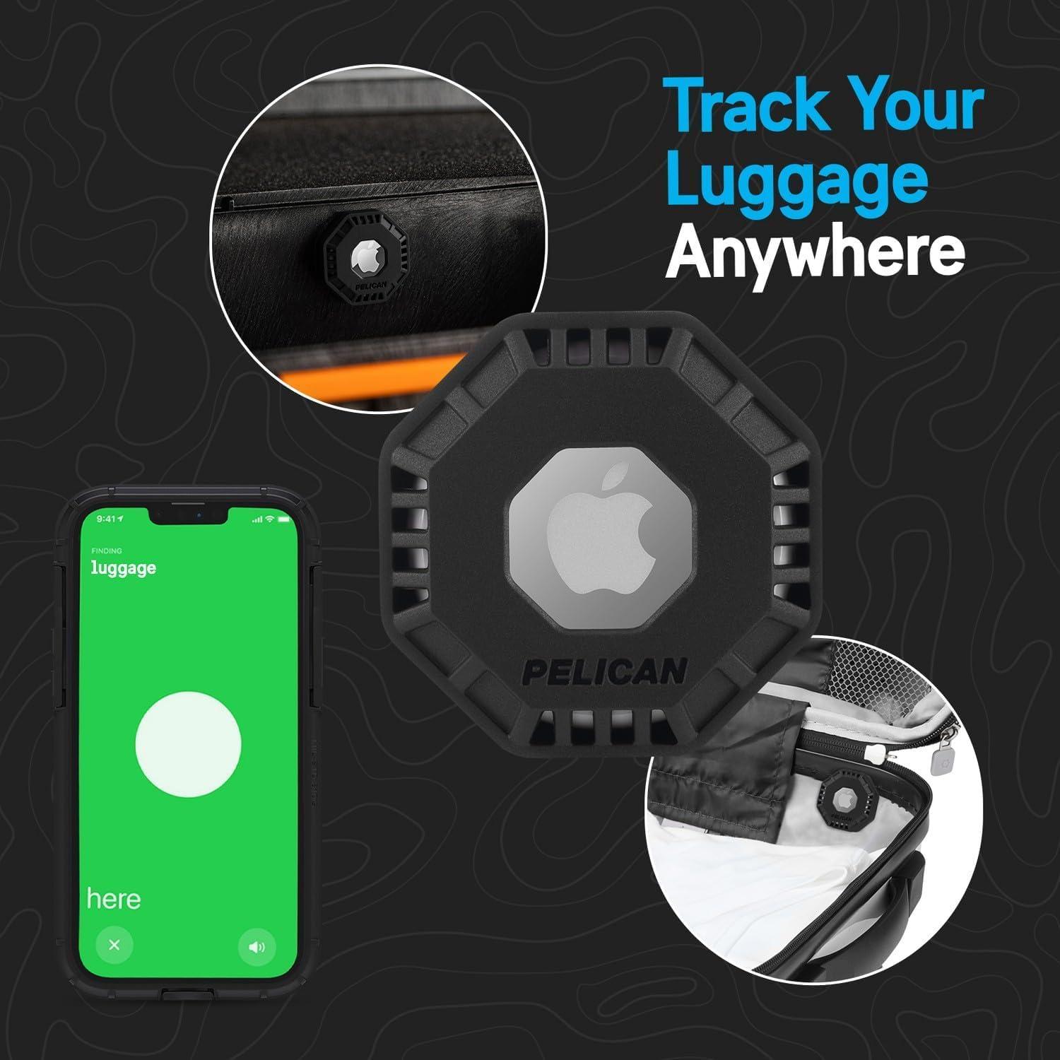 Soporte Adhesivo Pelican Aventurero para Apple AirTag - 4 Unidades