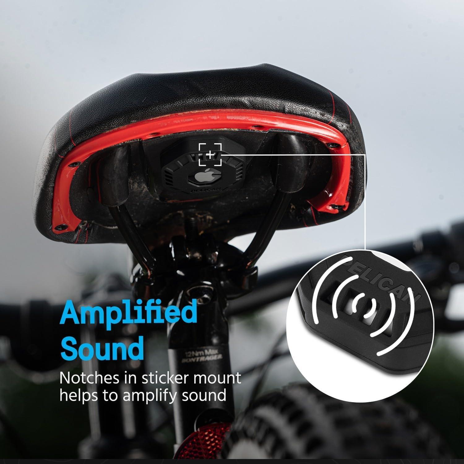 Soporte Adhesivo Pelican Aventurero para Apple AirTag - 4 Unidades