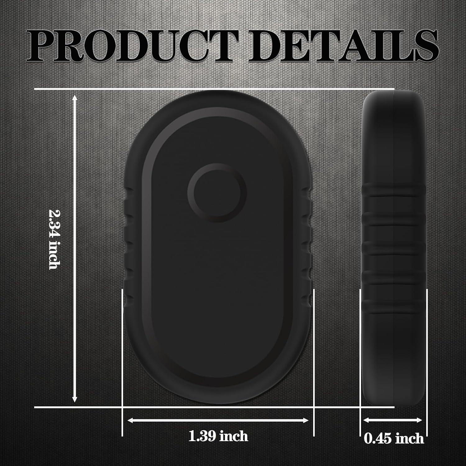 Funda Impermeable Mwdzfq para Samsung Galaxy SmartTag2 Negra