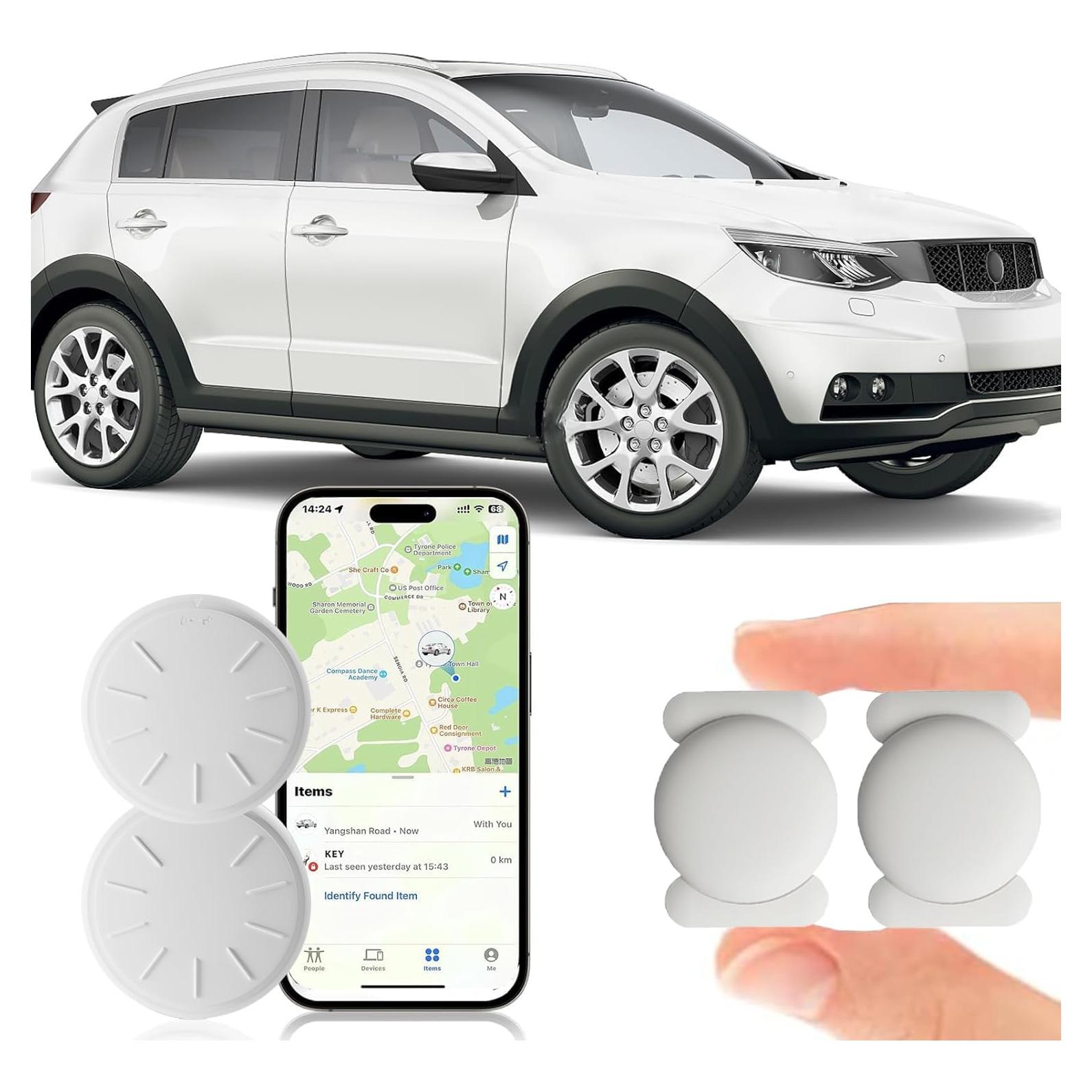 Rastreador GPS HONGTOP para Vehículos 2PCS Mini Impermeable