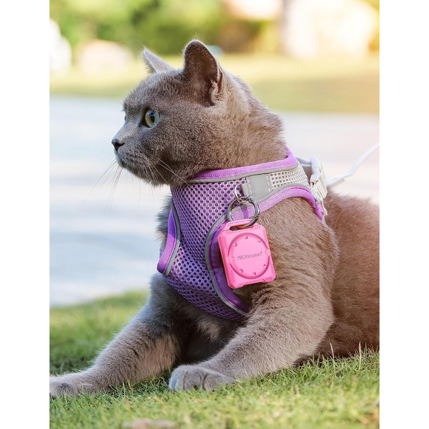 Funda Protectora PROfezzion Rosa para Air Tag Impermeable