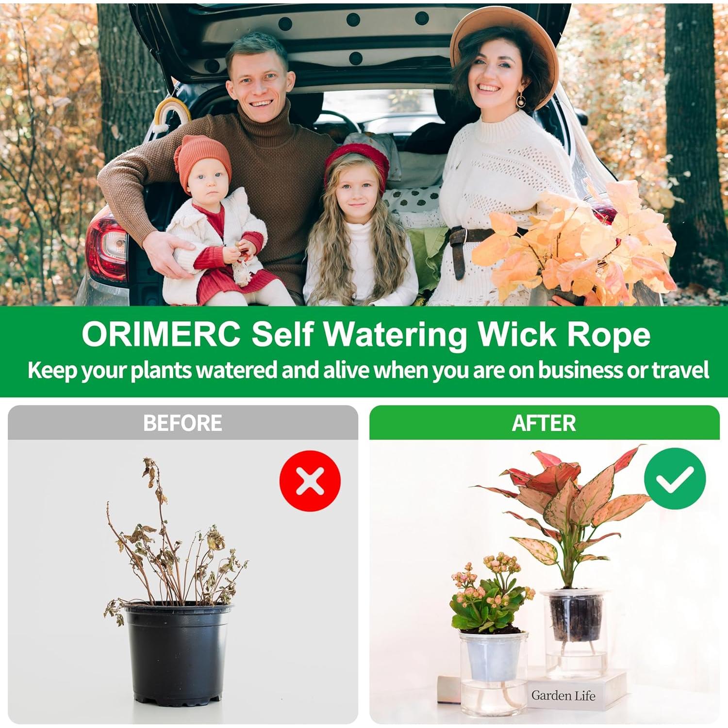 Macetas de Red ORIMERC 25 Piezas 7,62 cm Autorriego