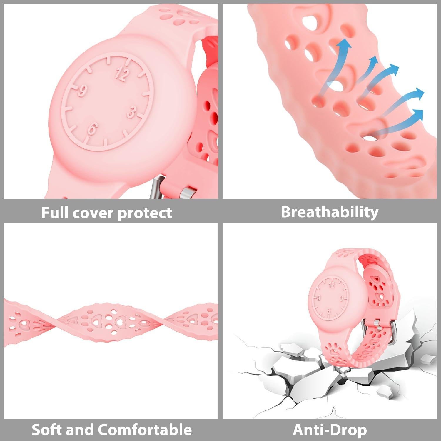 Soporte Impermeable para AirTag Niños Sichy - Silicona Ajustable