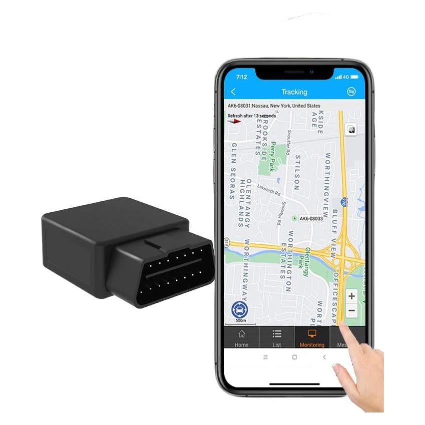 Rastreador GPS OBD2 4G Reiwour con Suscripción de 1 Mes