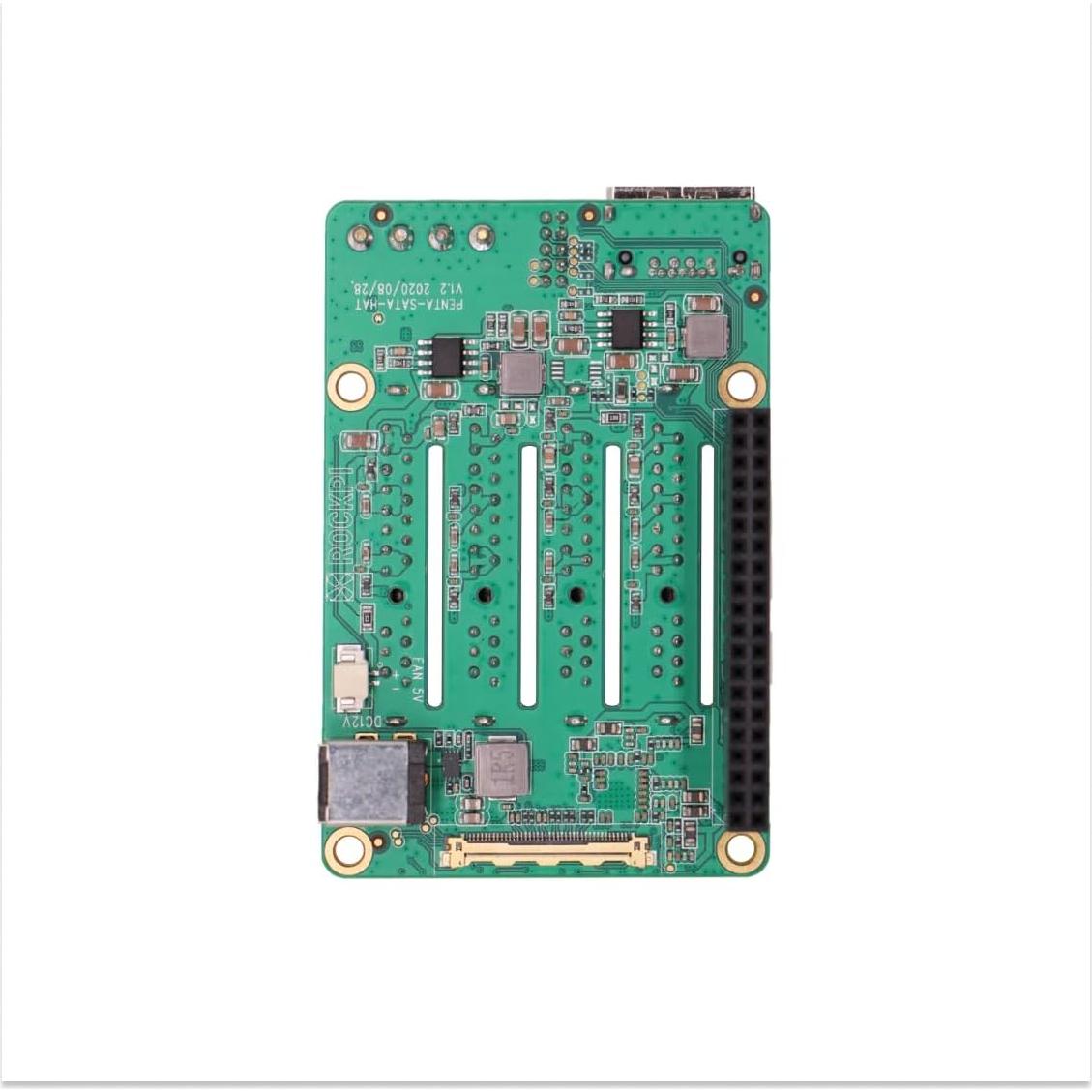 Radxa Penta SATA HAT para Raspberry Pi 5 - 5 Discos SATA