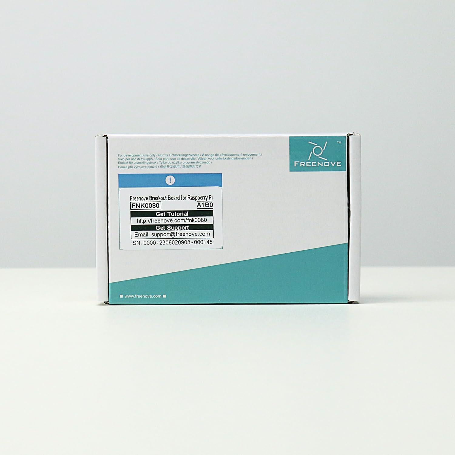 Placa de expansión Freenove para Raspberry Pi 5/4B/3B+