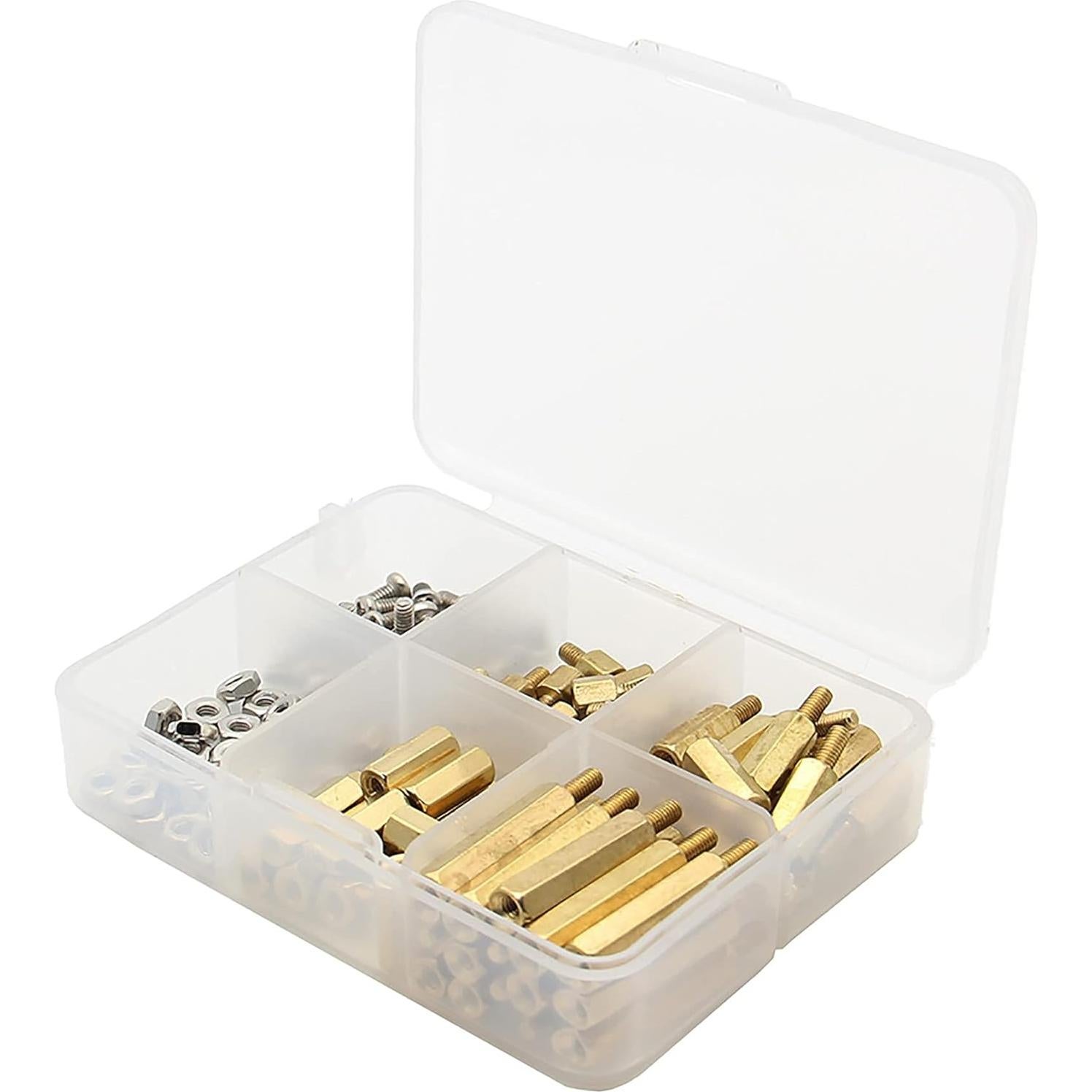 Geekworm Kit 100 Pcs Espaciadores M2.5 para Raspberry Pi