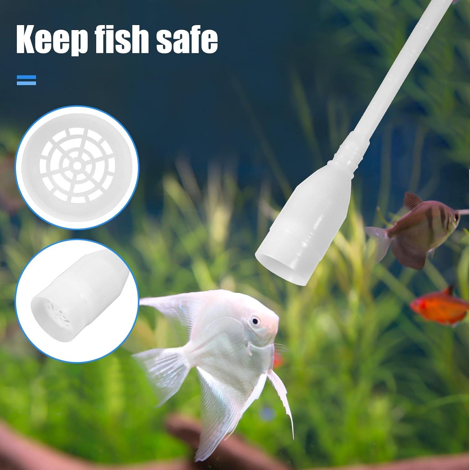 Sifón de Acuario AQUANEAT 5 en 1 con Bomba y Accesorios