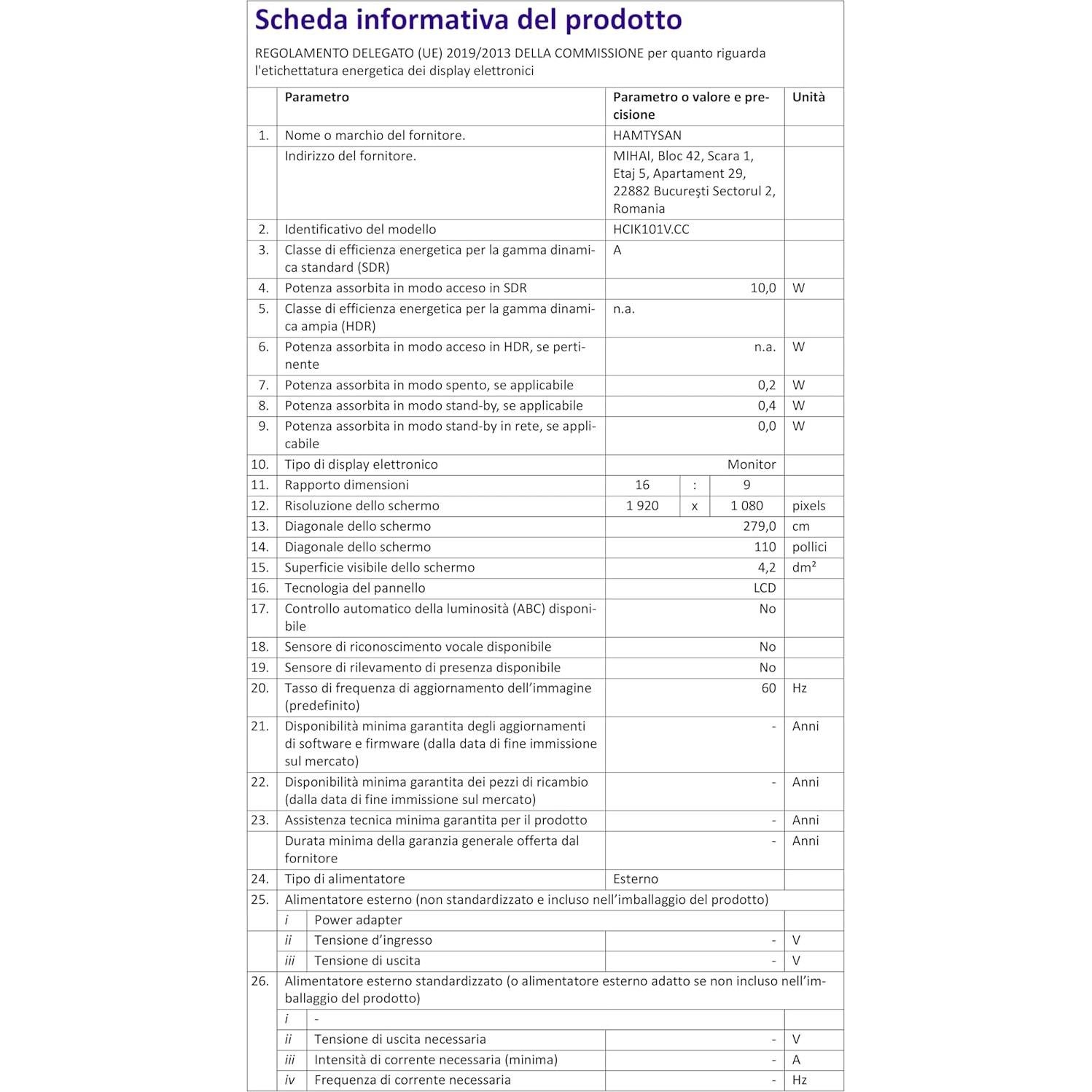 Monitor Táctil 10.1" HAMTYSAN 1024x600 HDMI Raspberry Pi