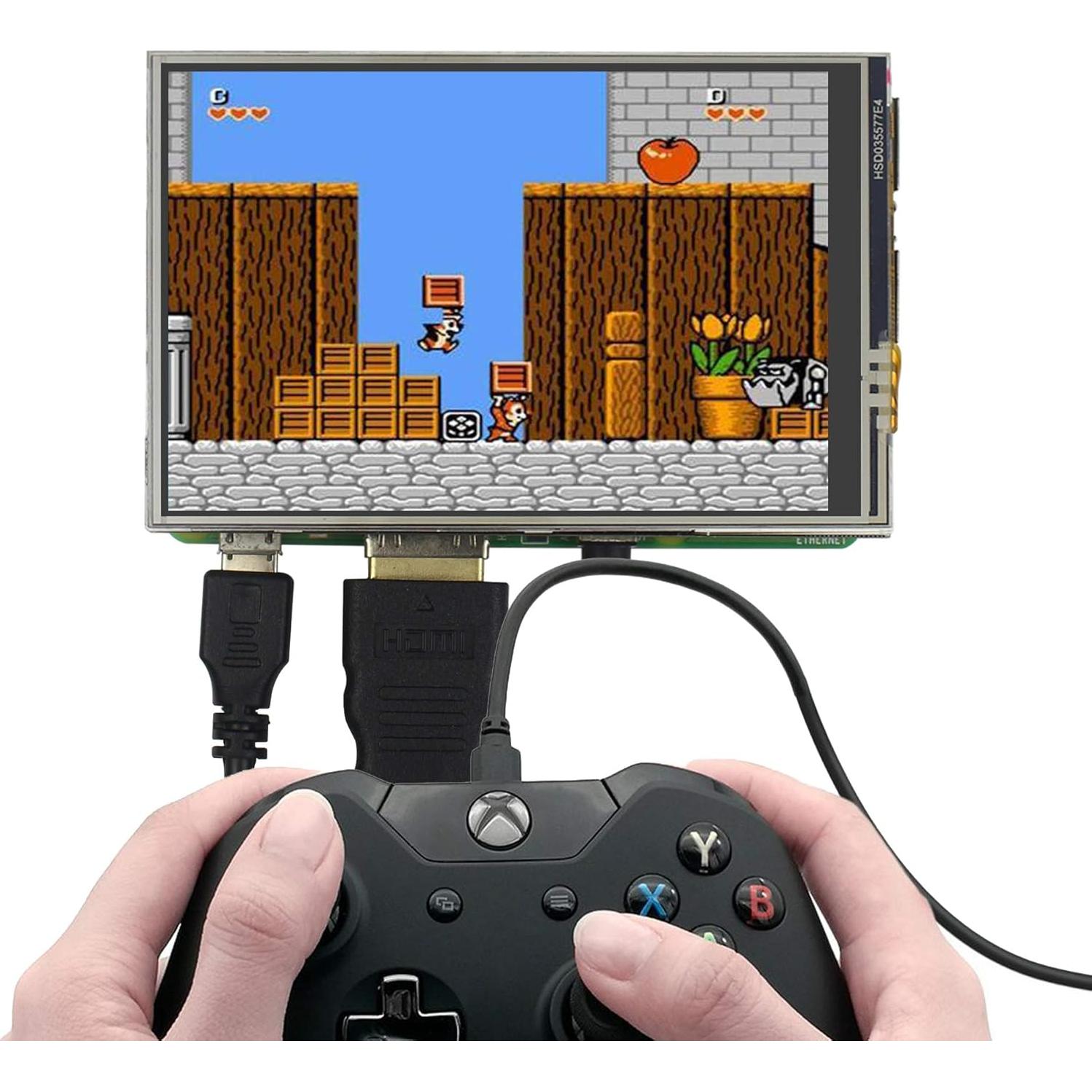 Pantalla Táctil 3.5" JUN-ELECTRON para Raspberry Pi 3 B+