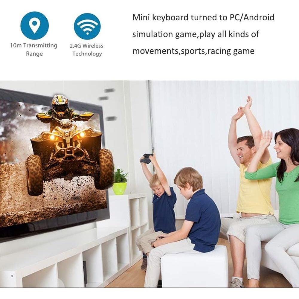 Teclado Mini Inalámbrico Retroiluminado NEW VIEW New-MT10