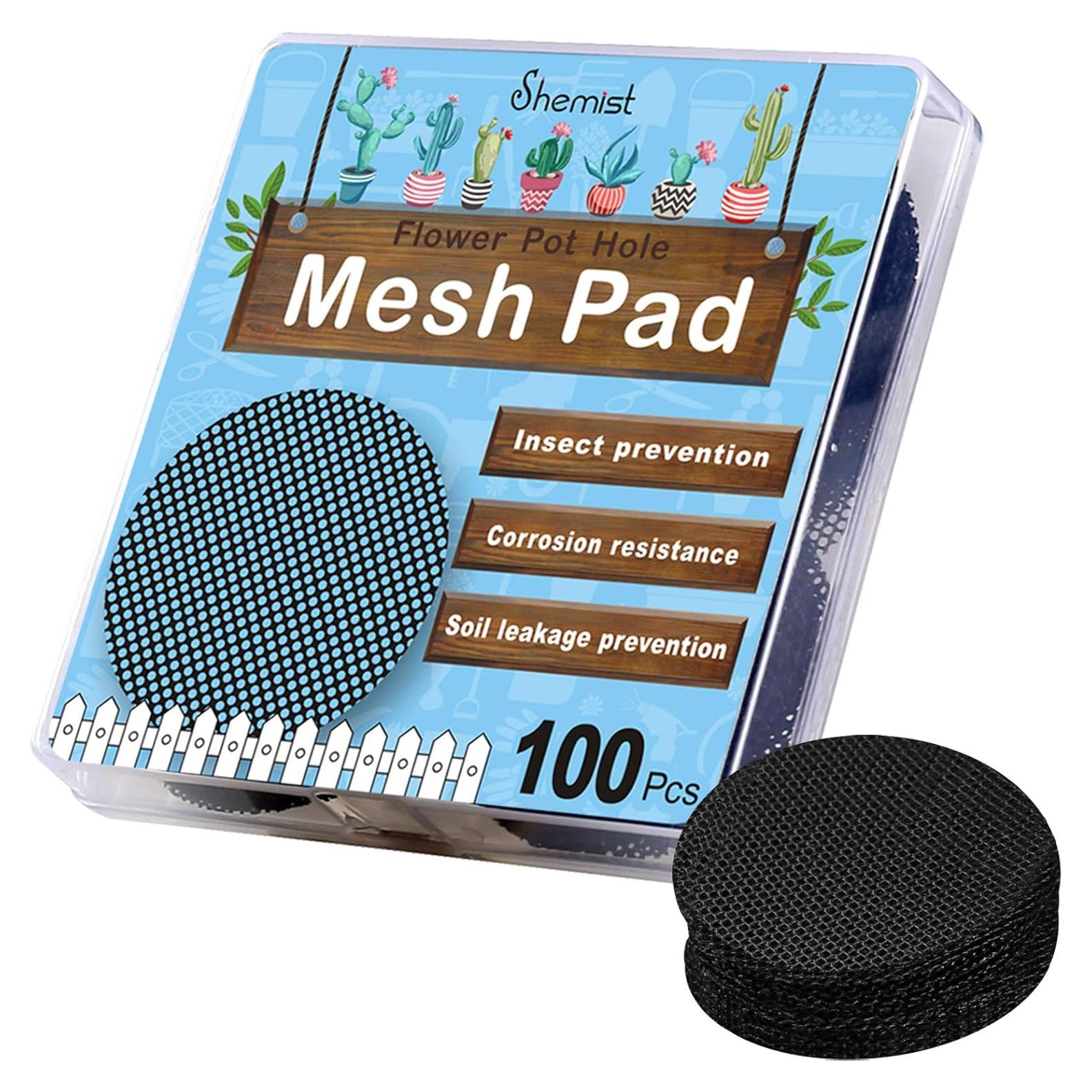 100 Piezas Pantallas de Drenaje Shemist 5,08 cm Redondas