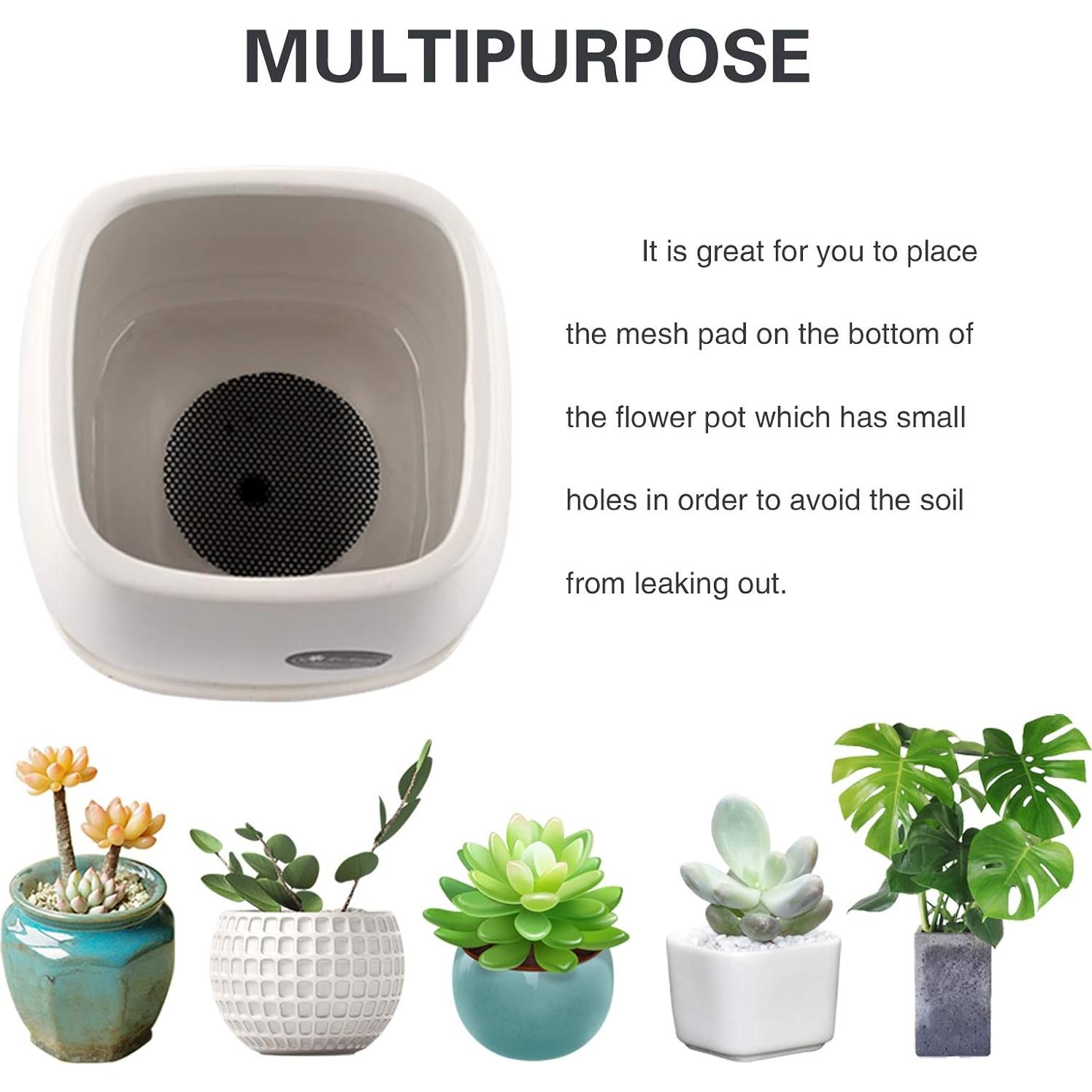 100 Piezas Pantallas de Drenaje Shemist 5,08 cm Redondas