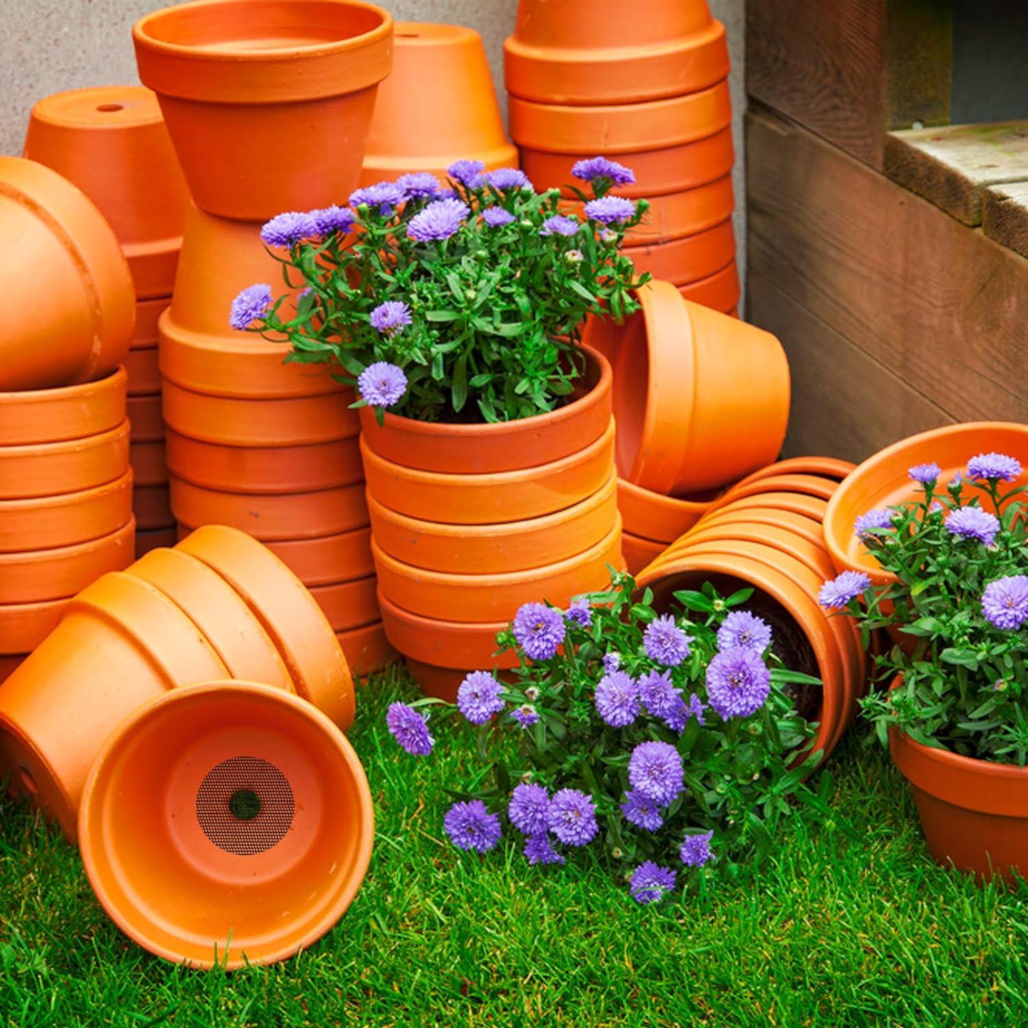 100 Piezas Pantallas de Drenaje Shemist 5,08 cm Redondas