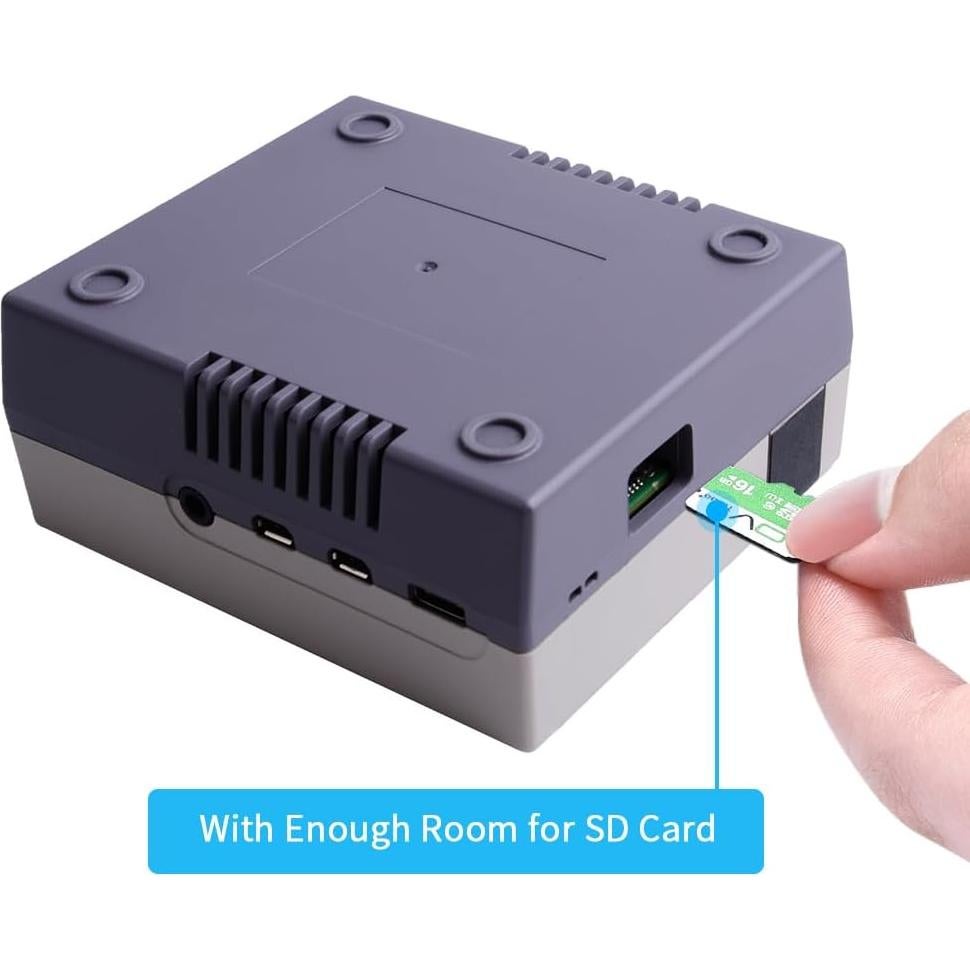 Caja GeeekPi para Raspberry Pi 4B con Ventilador y Disipadores