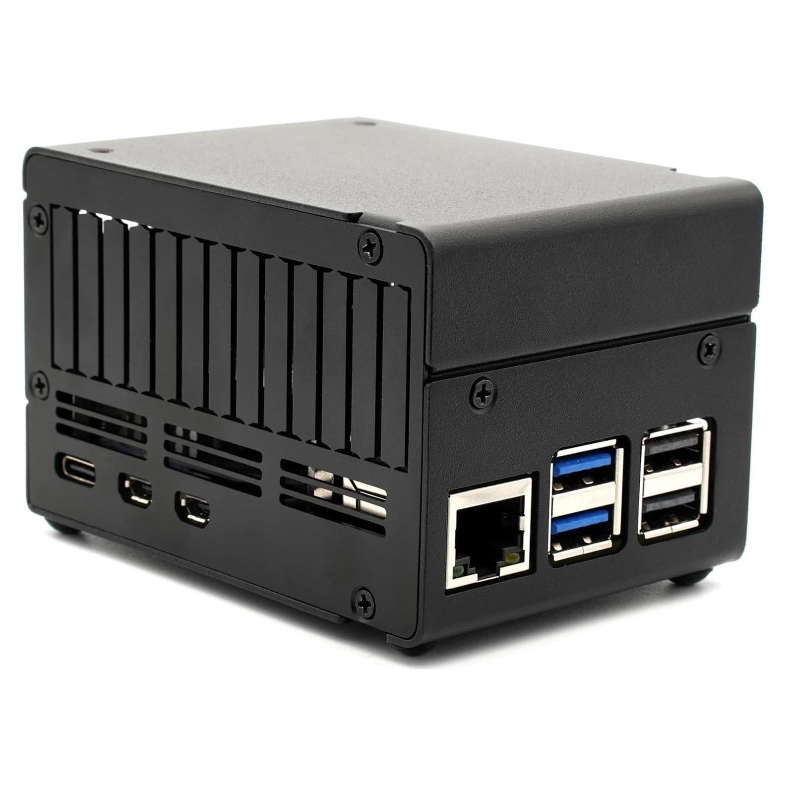 Caja KKSB para Raspberry Pi 5 con Espacio para HATs y Enfriador