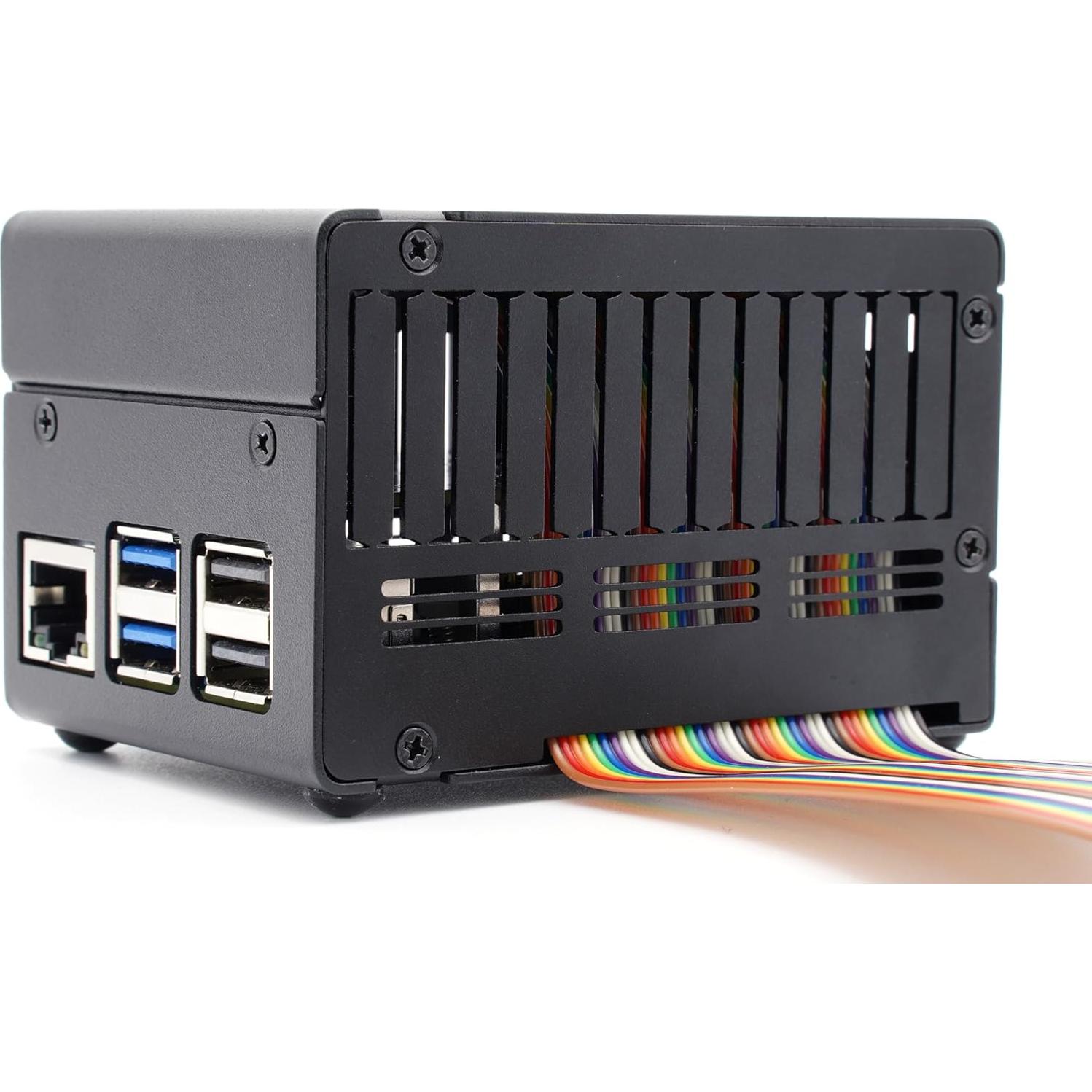 Caja KKSB para Raspberry Pi 5 con Espacio para HATs y Enfriador