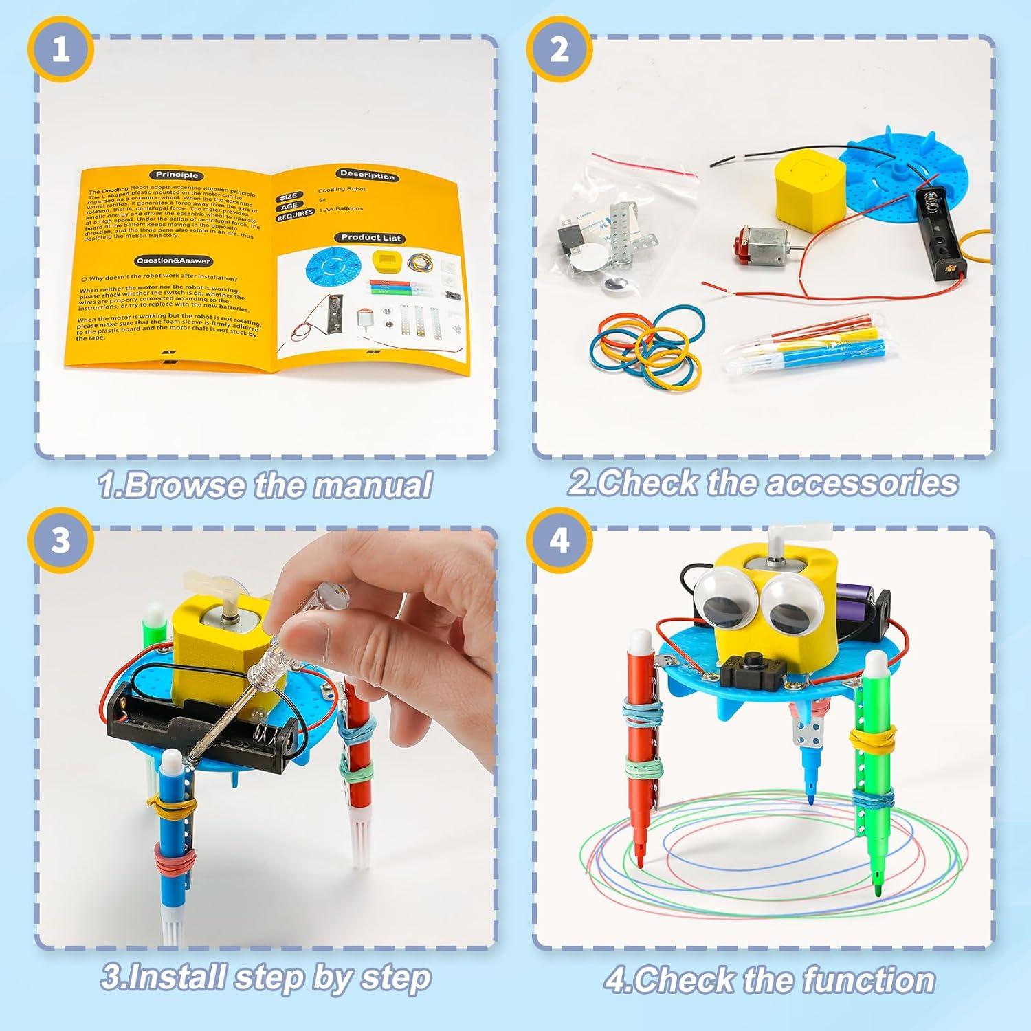 Kit de Robótica STEM Yutin para Niños 6-12 Años 6 Proyectos