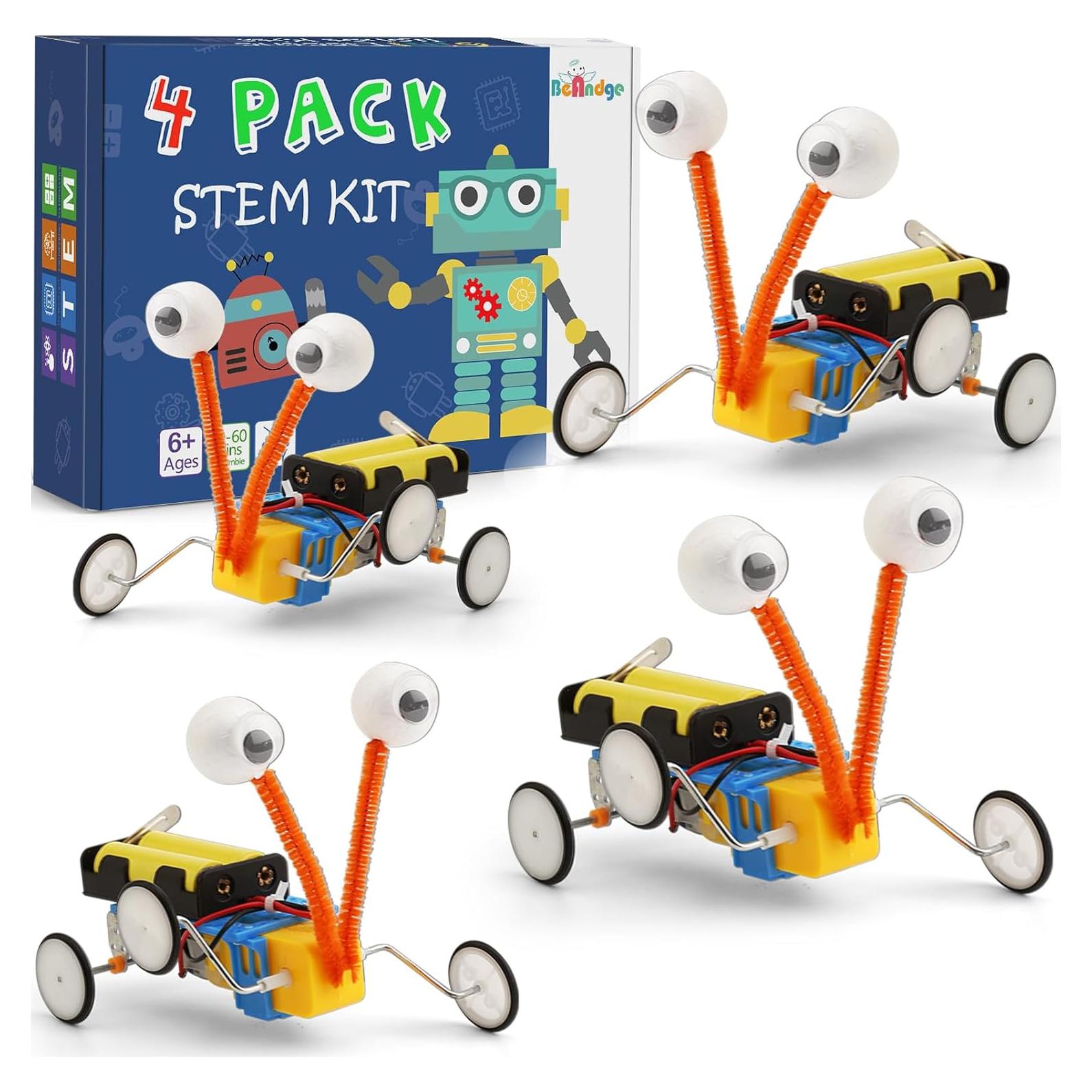 Kit de Robots STEM BeAndge 4 Juegos para Niños 6-13 Años