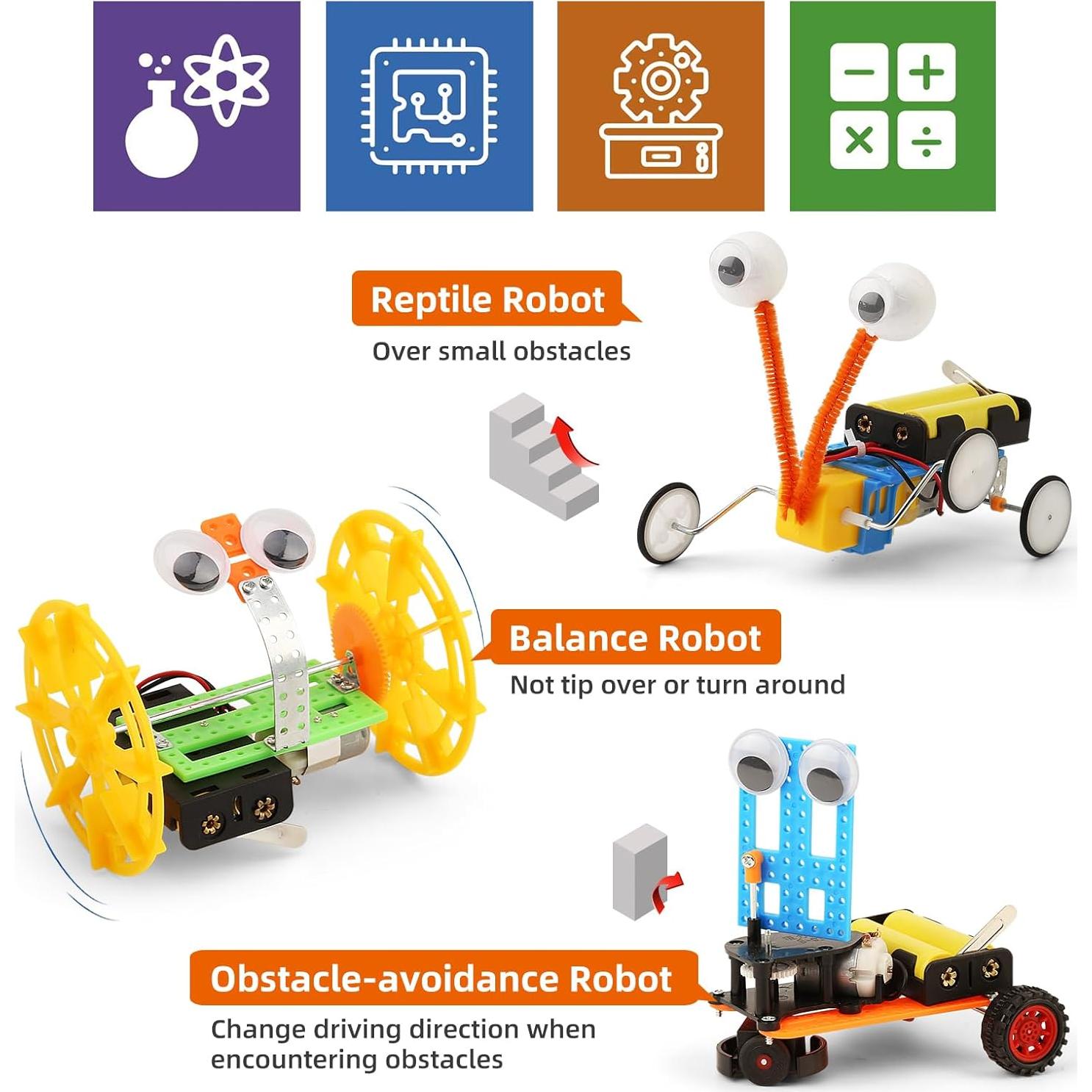 Kit de Robótica STEM BeAndge para Niños 6-12 Años