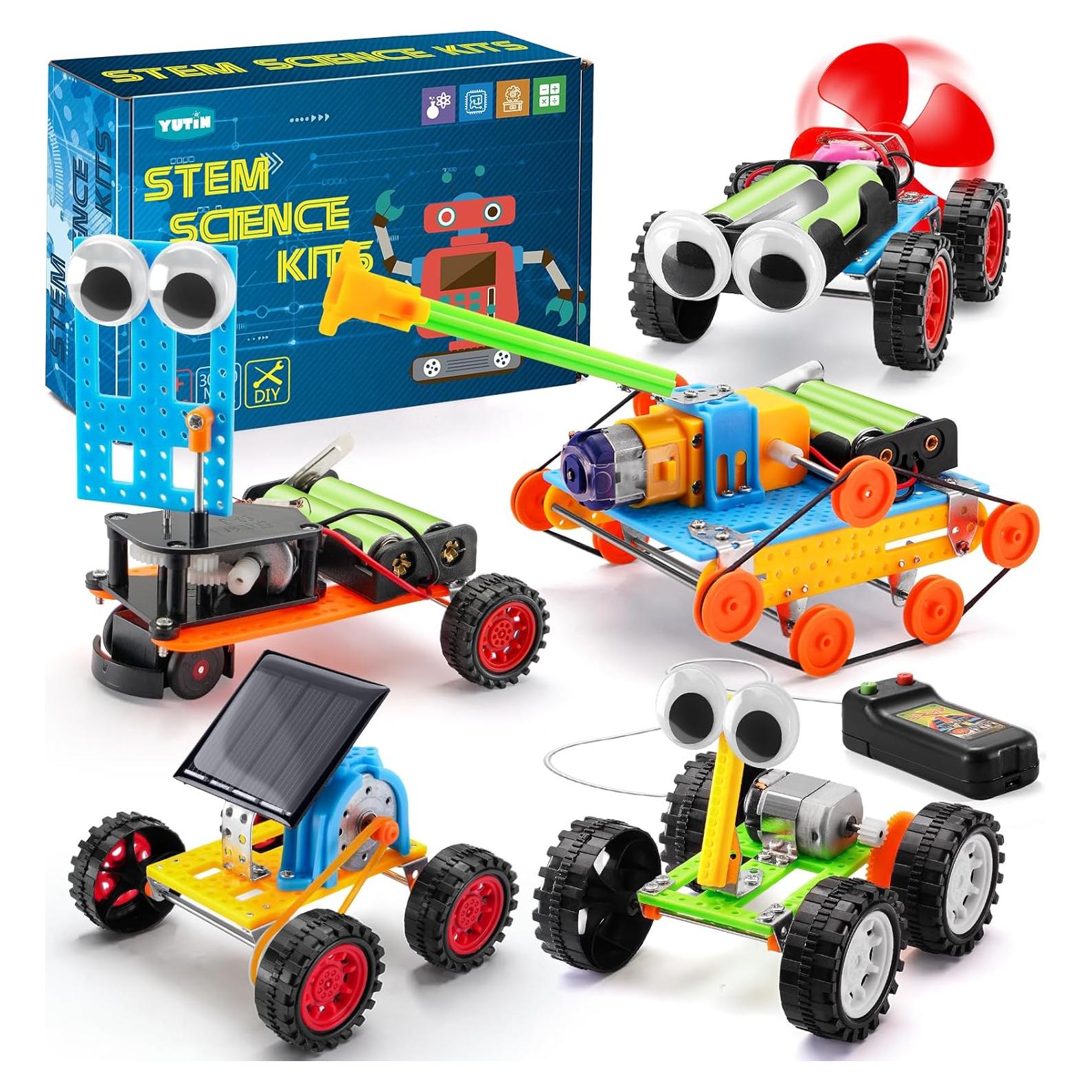 Kits STEM Yutin para Niños 6-12 Años - Construcción de Robots