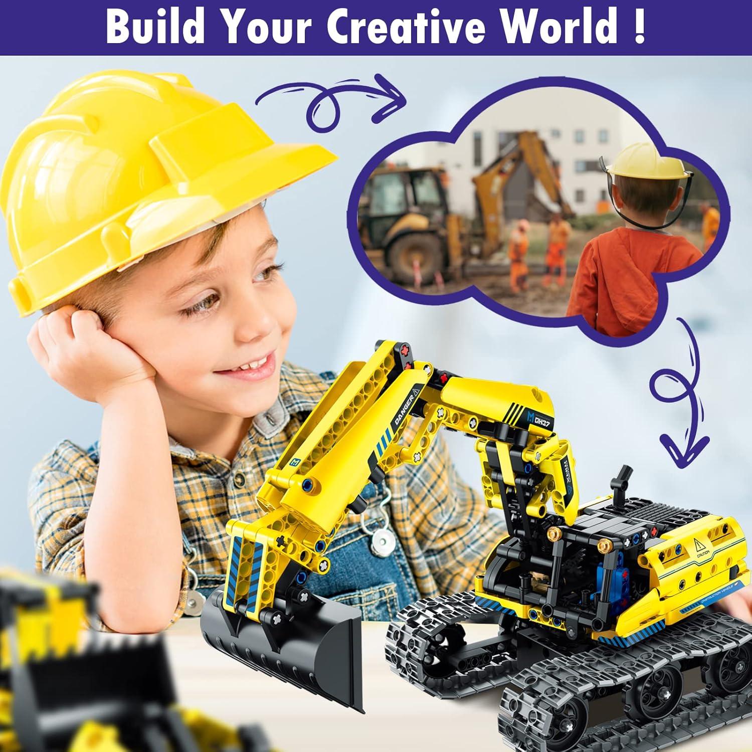 Kit de Robótica STEM 5 en 1 SHANTOU 430 Piezas Excavadora