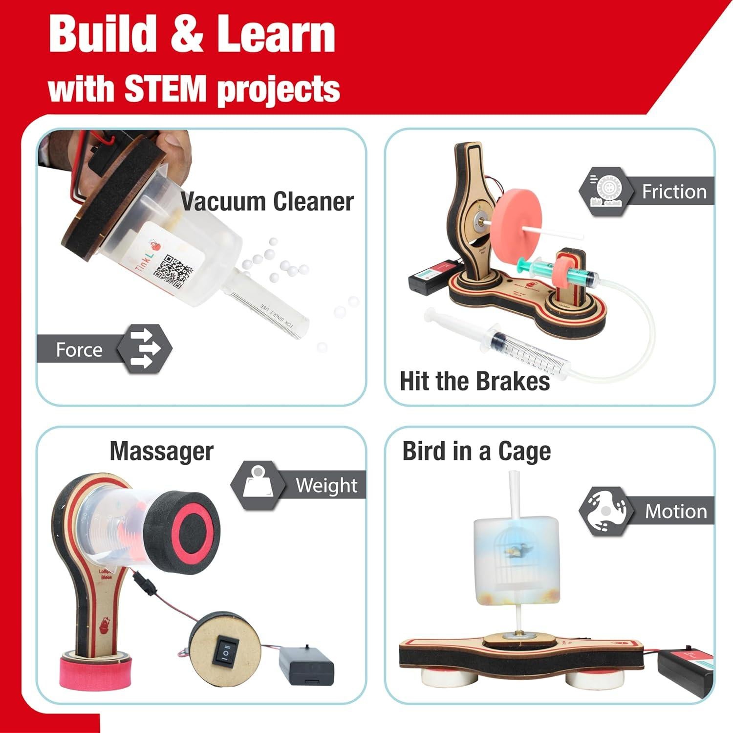 Kit de Proyectos STEM 20 en 1 Butterfly Edufields