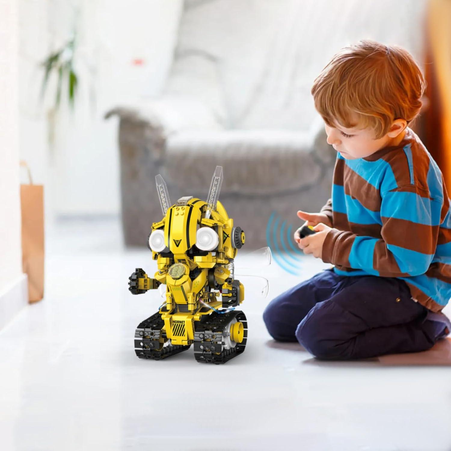 Kit de Robot RC STEM 5 en 1 LESSETI 673PCS Juguete Educativo