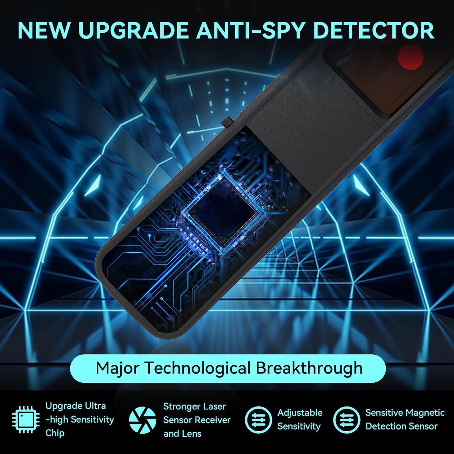 Detector de Cámaras Ocultas PAISLEYS C2 - Anti Espionaje Inalámbrico