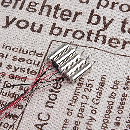 Motor DC Mini Acxico 4mm 60000RPM 5Pcs para Dron RC