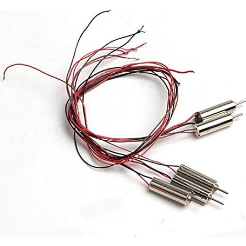 Motor DC Mini Acxico 4mm 60000RPM 5Pcs para Dron RC