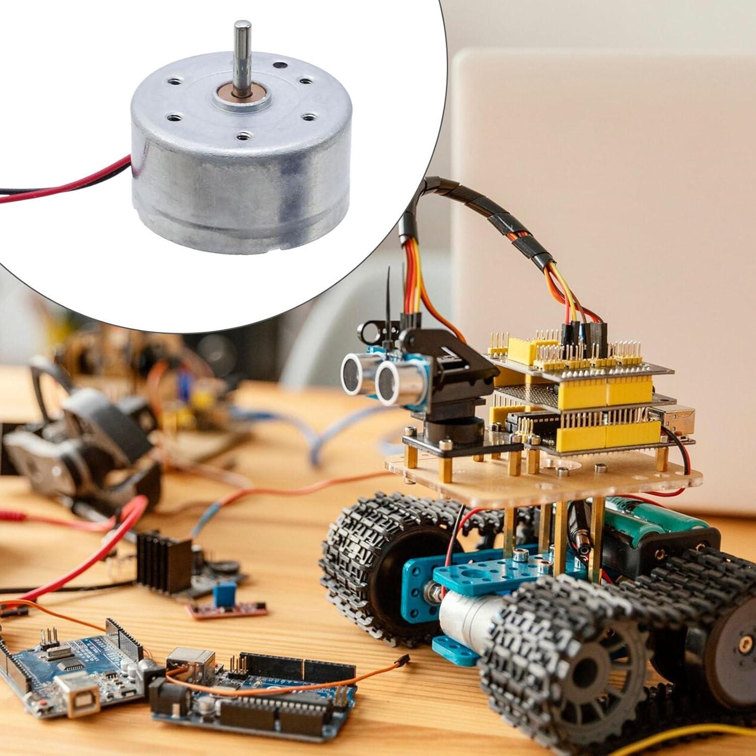 Motor Eléctrico Mini DC Antrader 5V 6000RPM Paquete de 3